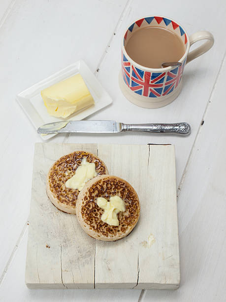 Tea and crumpets