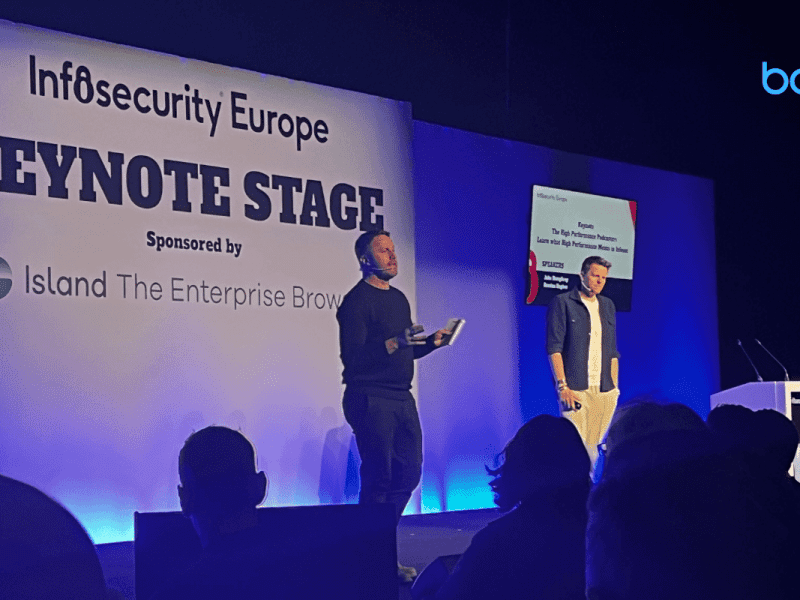 Jake Humphrey & Damian Hughes, from The High Performance Podcast, offered advice to the cybersecurity industry at Inosecurity Europe 2024.